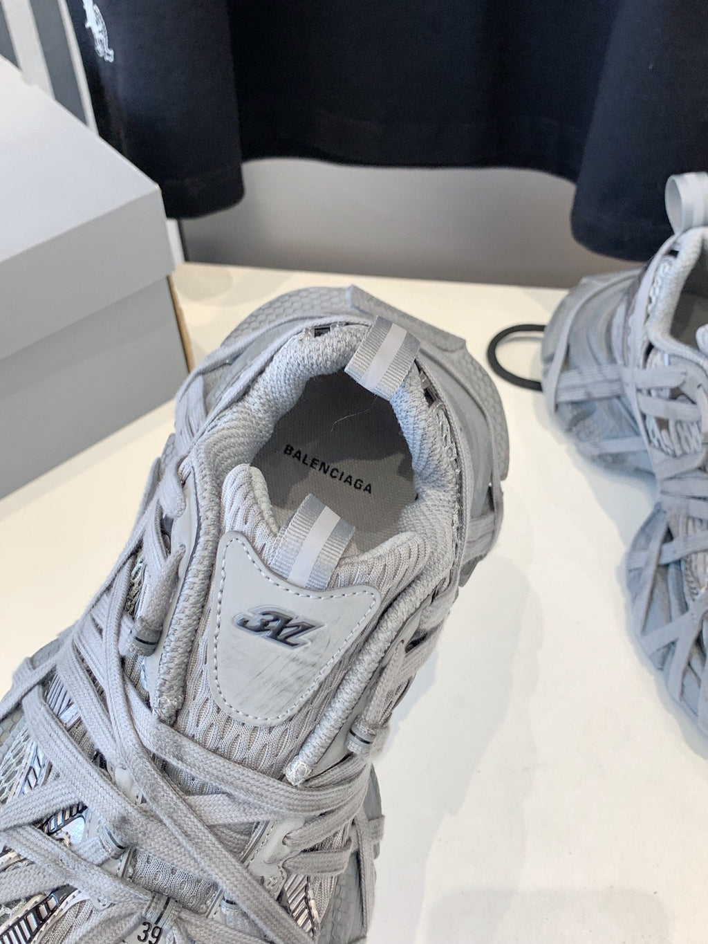 3XL EXTREME LACE SNEAKER ALL GRAY